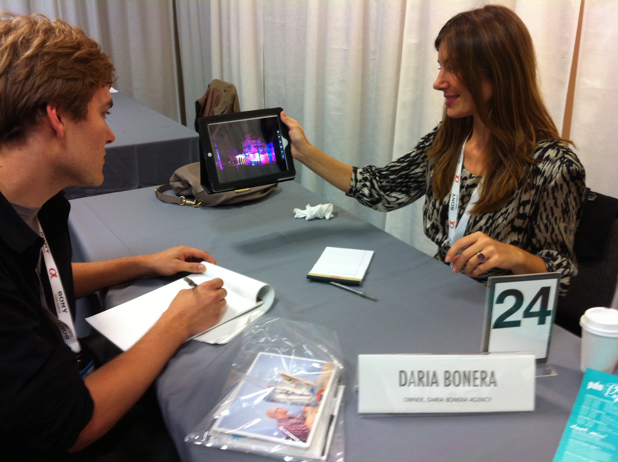 DARIA BONERA Portfolio Review Program at PhotoPlus Expo